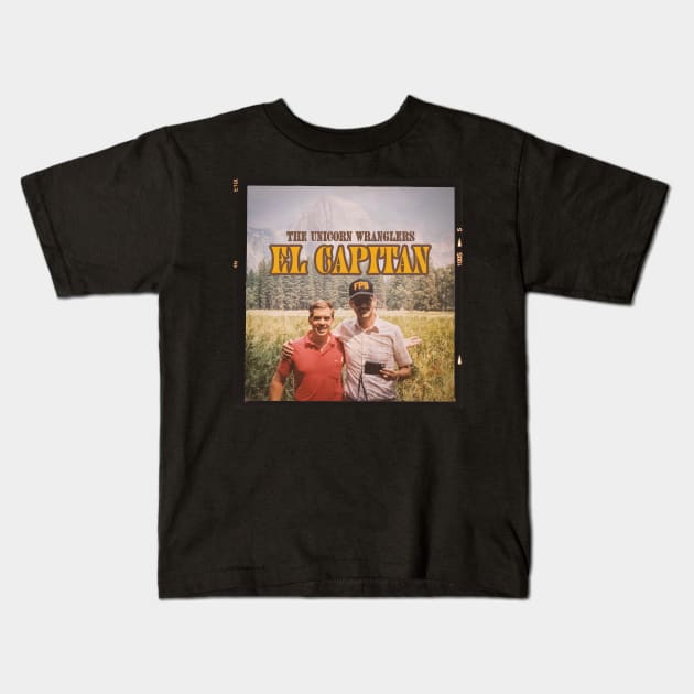 EL CAPITAN Album Art Tee Kids T-Shirt by The Unicorn Wranglers